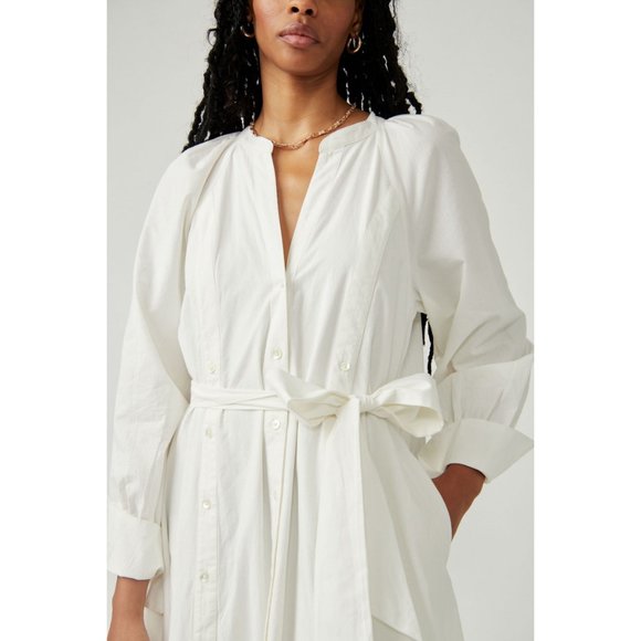 FREE PEOPLE Charlie Dress White M - Picture 4 of 10